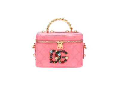 Dolce&Gabbana 3.5 Bag Quilting Soft Enamel "Pink"
