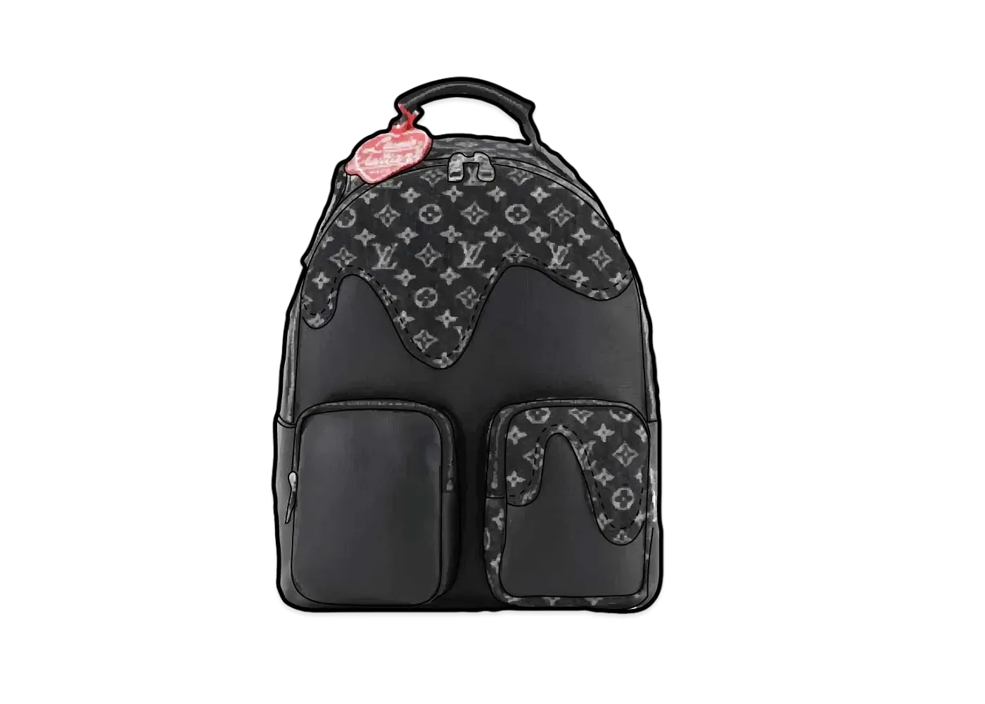 Louis Vuitton x NIGO BACKPACK MULTIPOCKETS "Black"