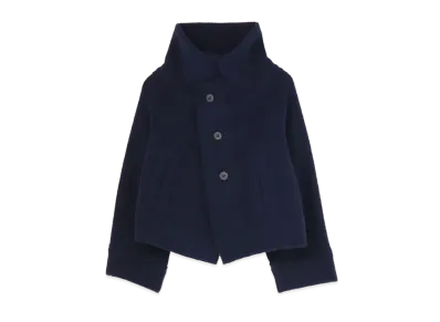 Yohji Yamamoto Y's PILE 3 BUTTONS BLOUSON "Navy"