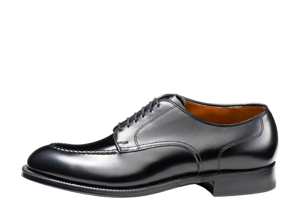 ALDEN Moc Toe Ox. Modified Calf "Black" 54007 D Single Leather Sole