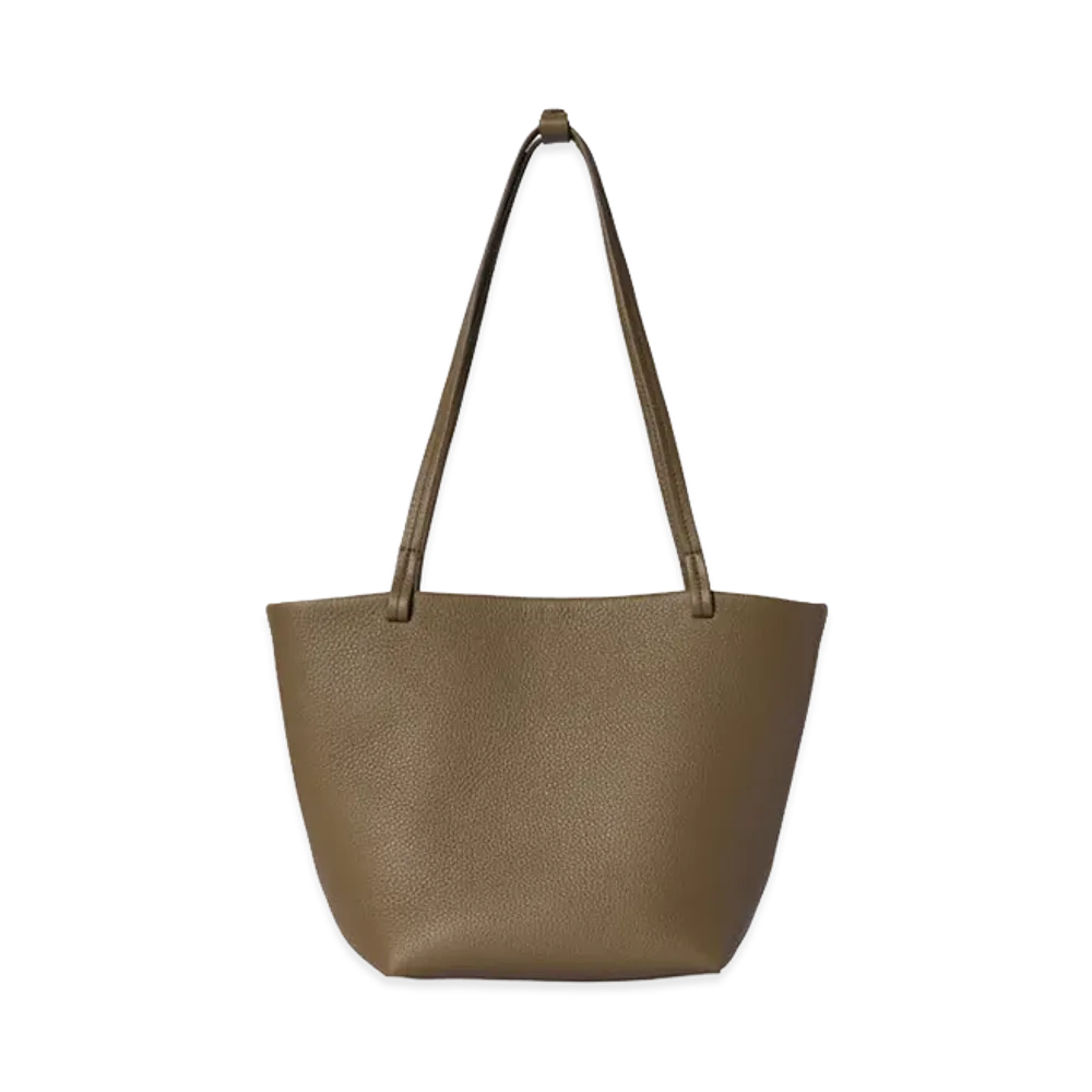 The Row Women's Medium Park Leather Tote Bag "Smoked Taupe"