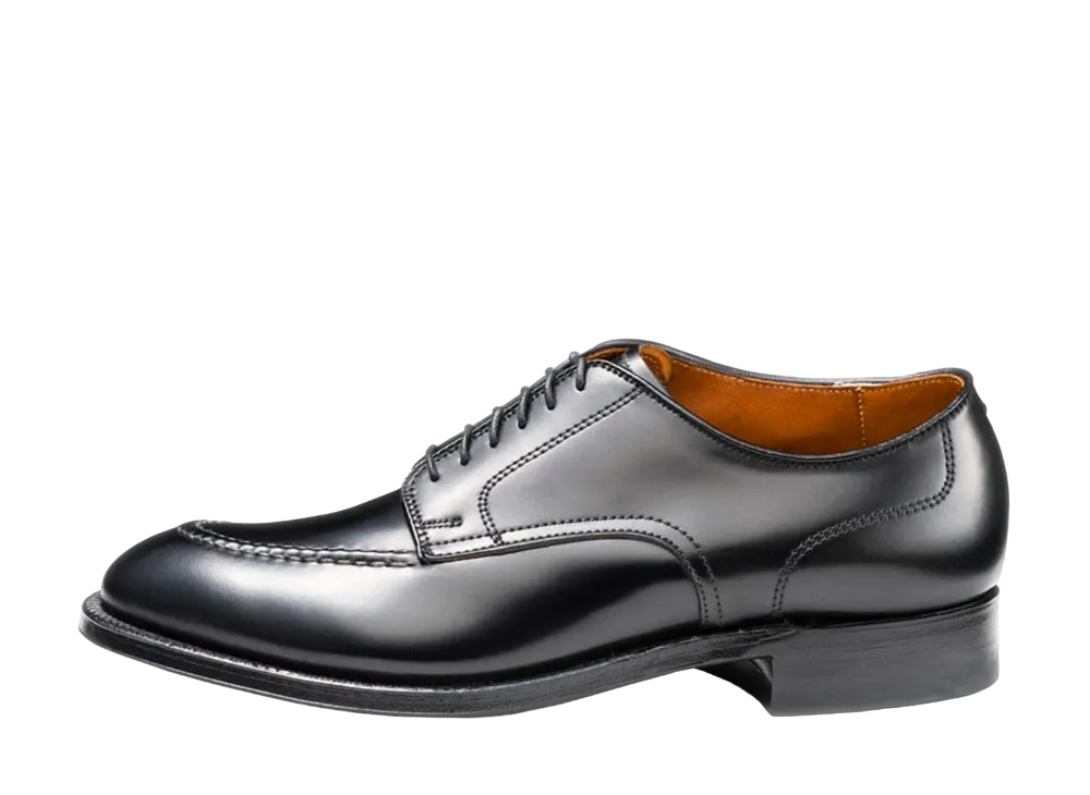ALDEN Moc Toe Ox. Modified Shell Cordovan "Black" 54039 D Single Leather Sole