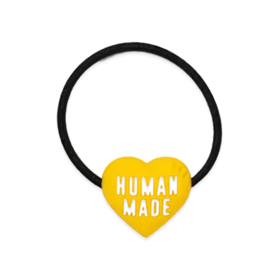 HUMAN MADE Heart Rubber Band "Yellow"