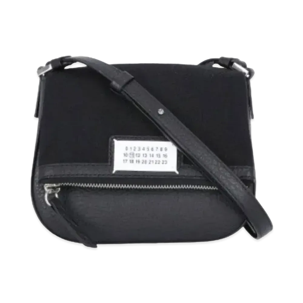 Maison Margiela 5AC Mini Leather Shoulder Bag "Black"