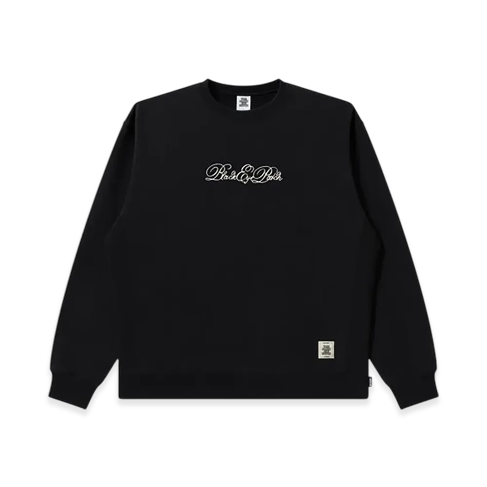 BlackEyePatch Serpentine Script Crew Sweat "Black"