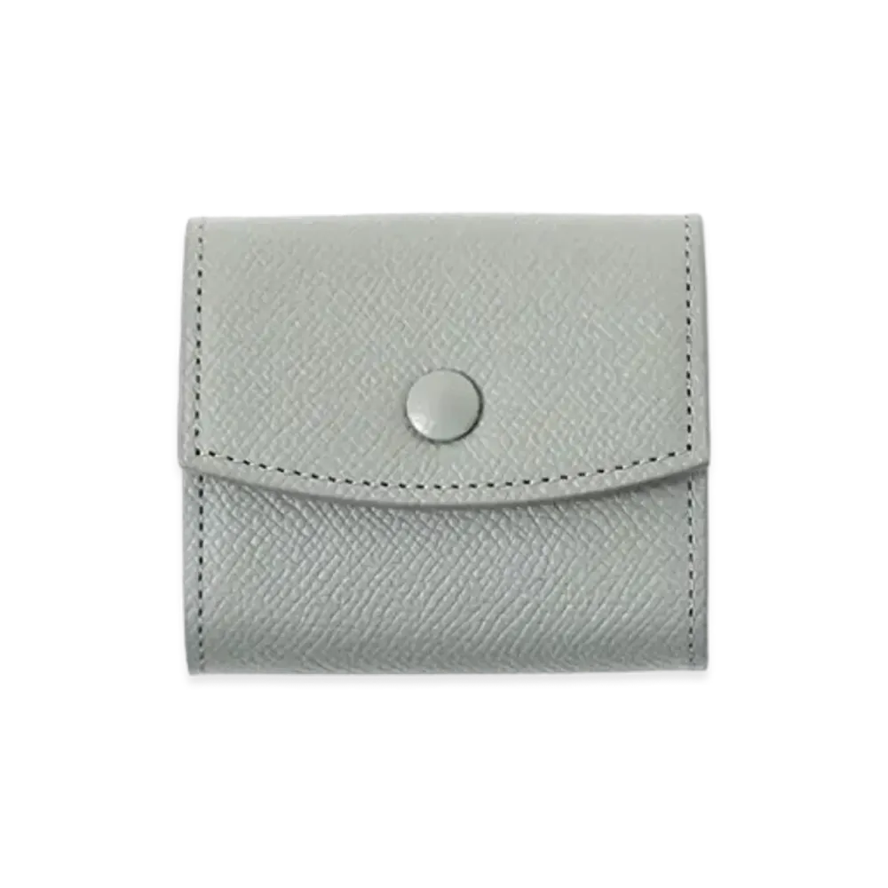 Maison Margiela Grainy Leather Coin Purse "Gray"