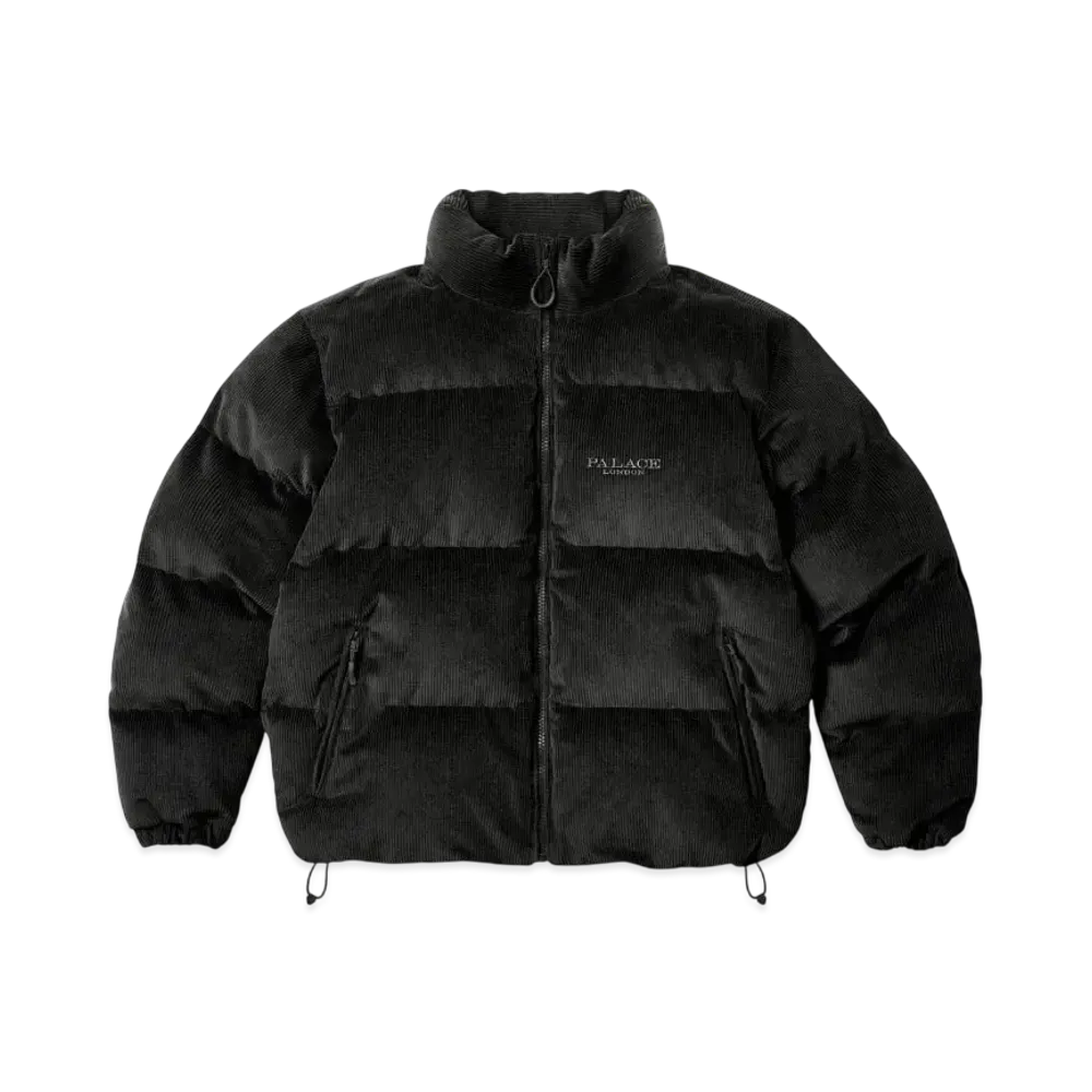PALACE Corduroy Puffa Jacket "Black"