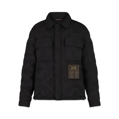 Louis Vuitton Monogram Light Padded Blouson "Black"