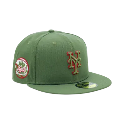 NEW ERA x THE CAP 59Fifty 'MetropolitansII' New York Mets "Olive"