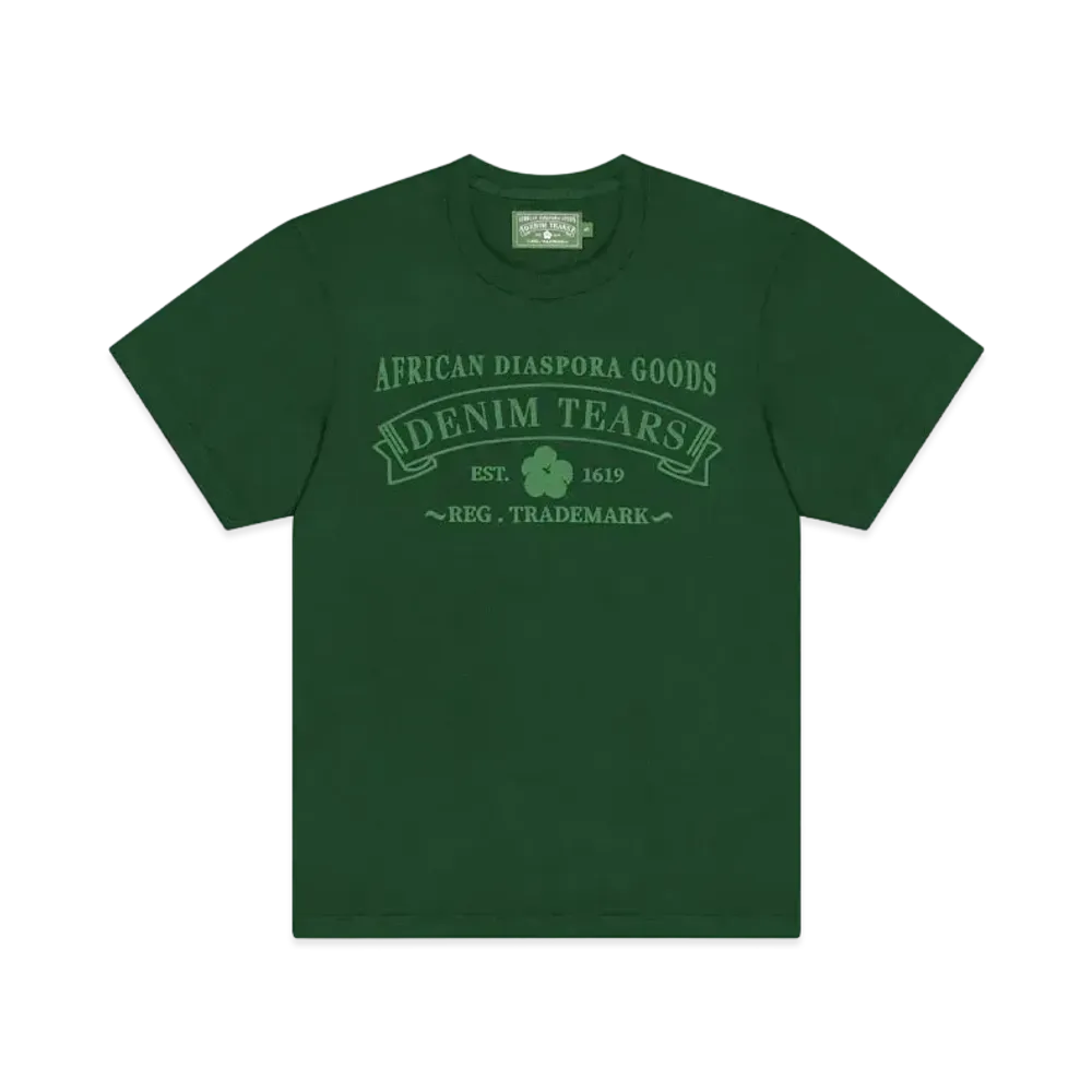 DENIM TEARS ADG Tee "Green"