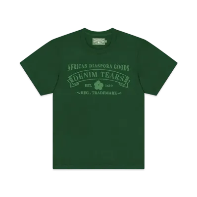 DENIM TEARS ADG Tee "Green"