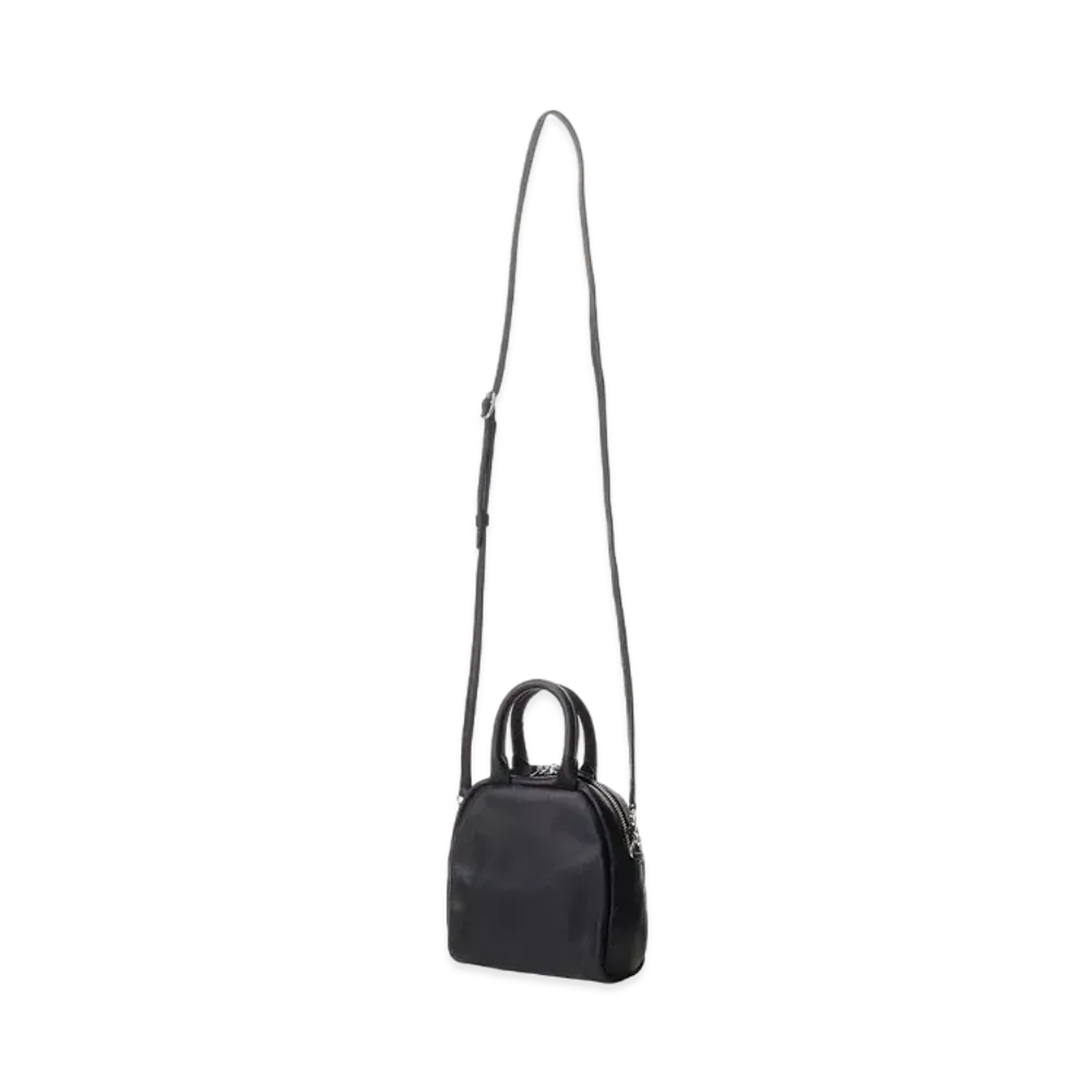 Yohji Yamamoto Y's VINTAGE LEATHER BOSTON SMALL BAG "Black"