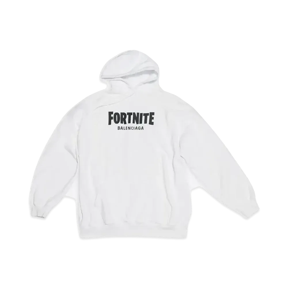 Balenciaga FORTNITE©2021 HOODIE MEDIUM FIT "White"