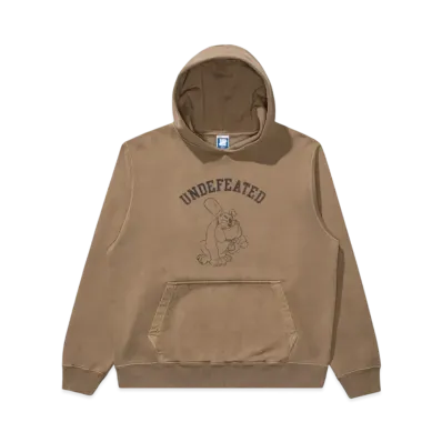 UNDEFEATED Bulldog Pullover Hood "Beige"