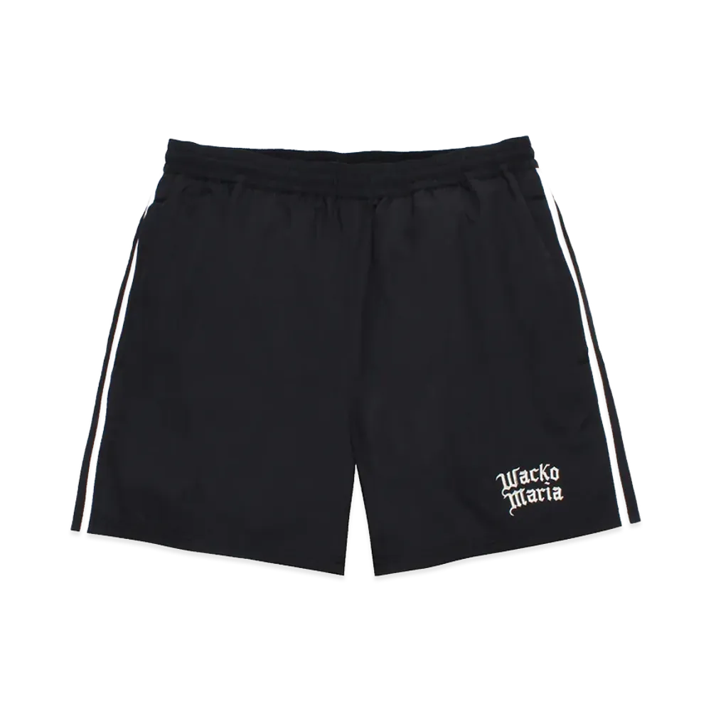 WACKO MARIA Nylon Board Shorts "Black"