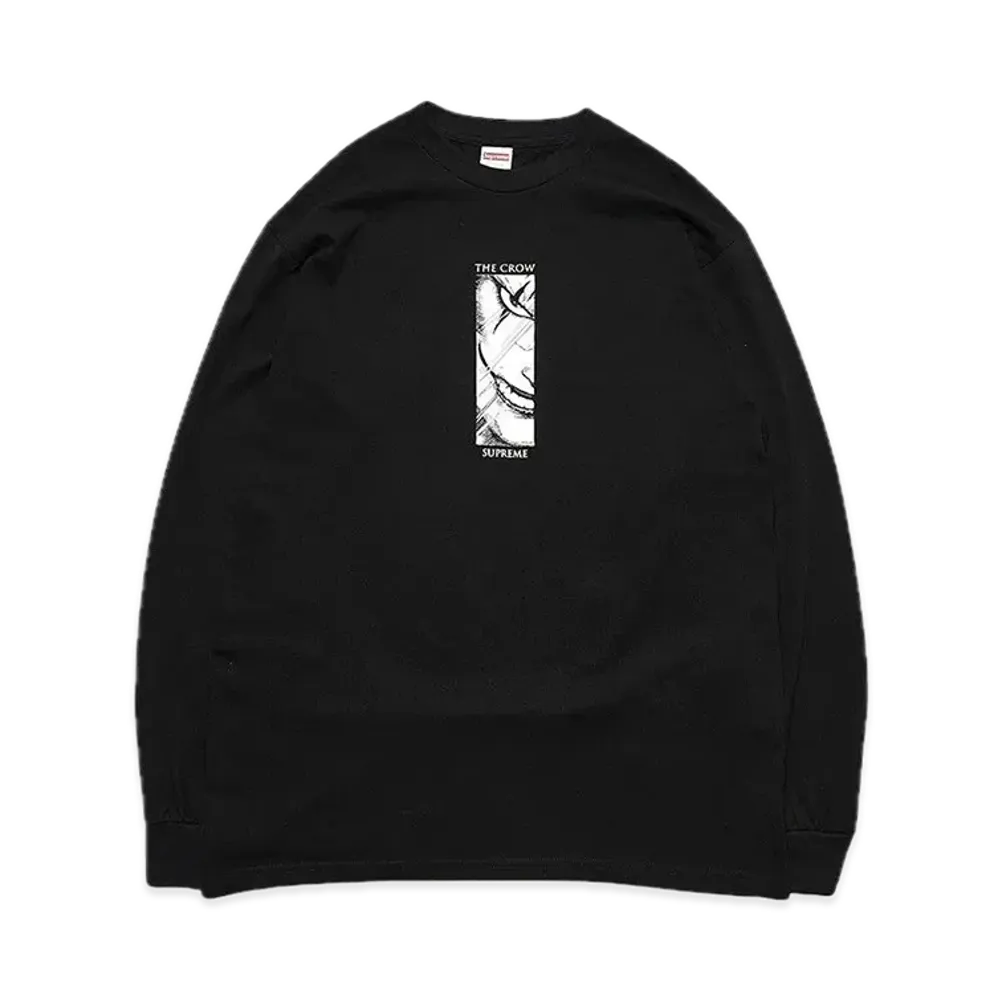 Supreme The Crow L/S Tee "Black"