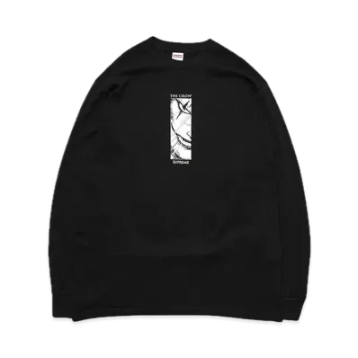 Supreme The Crow L/S Tee "Black"