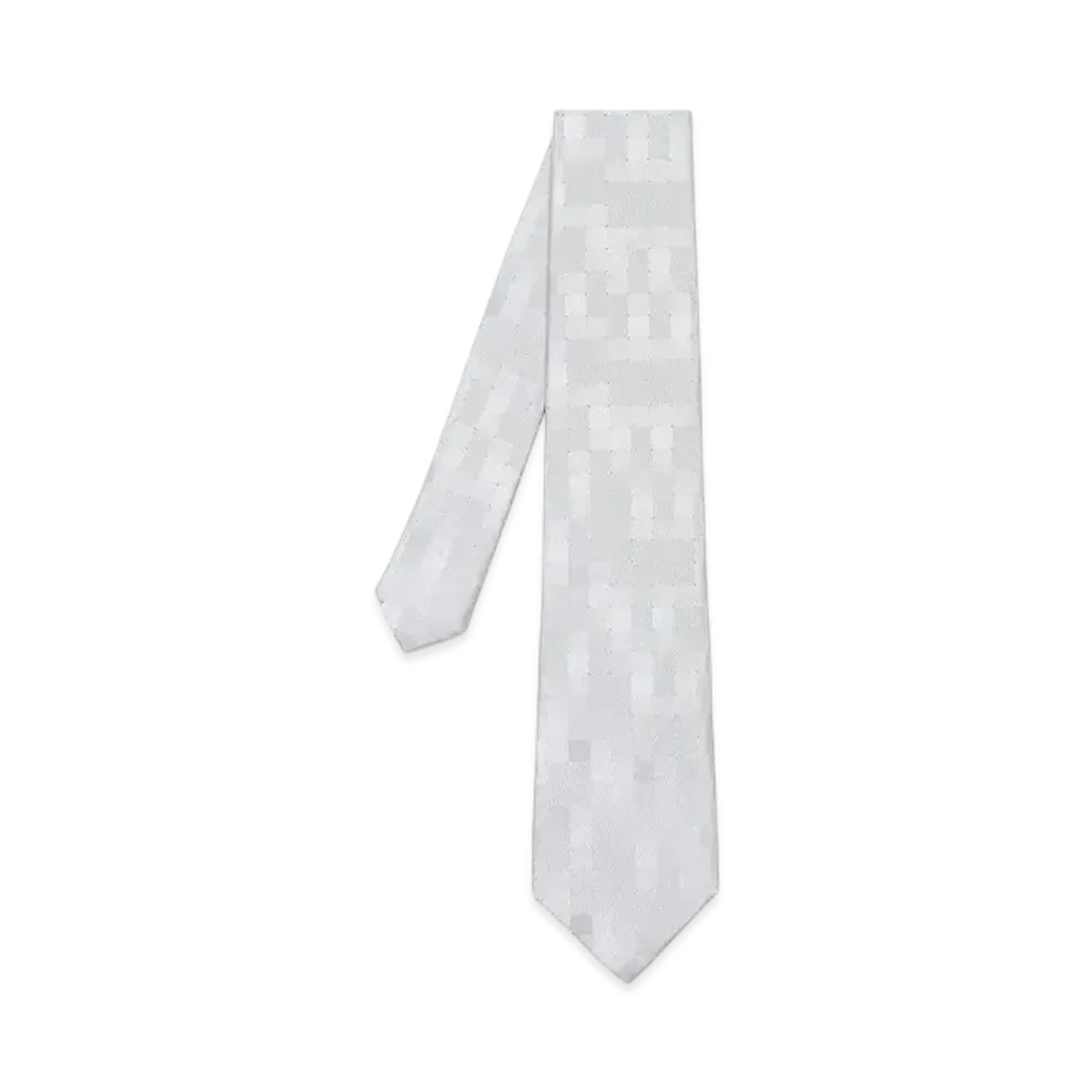 Paul Smith Silver Pattern Tie "AtherA"
