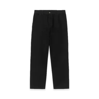 Carhartt WIP Single Knee Pant "Black/Rinsed"