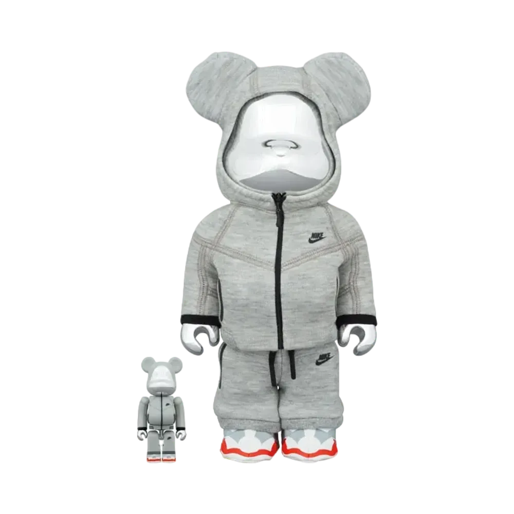 Bearbrick NIKE Tech Fleece N98 100% & 400%