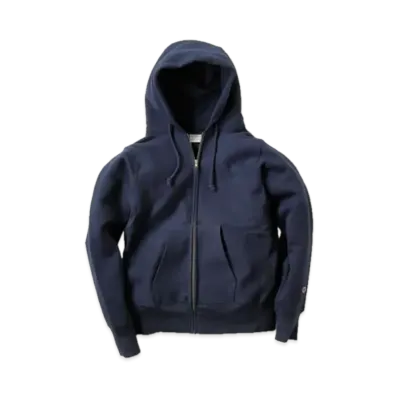 Champion Reverse Weave Full Zip Hoodie "Navy"