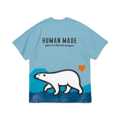 HUMAN MADE Graphic T-Shirt "Blue"