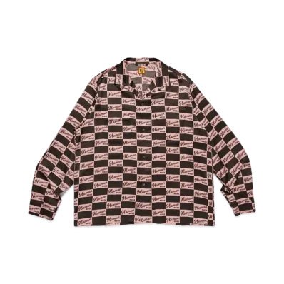 HUMAN MADE Open Collar Shirt #2 "Pink"
