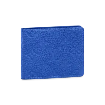 Louis Vuitton Slender Wallet Monogram Eclipse "Blue"