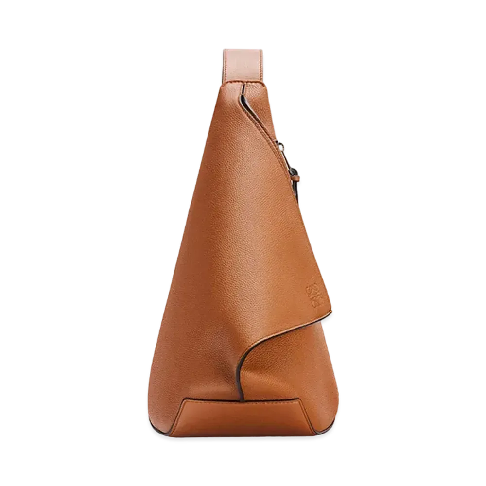 LOEWE Anton Sling In Soft Grained Calfskin "Tan"