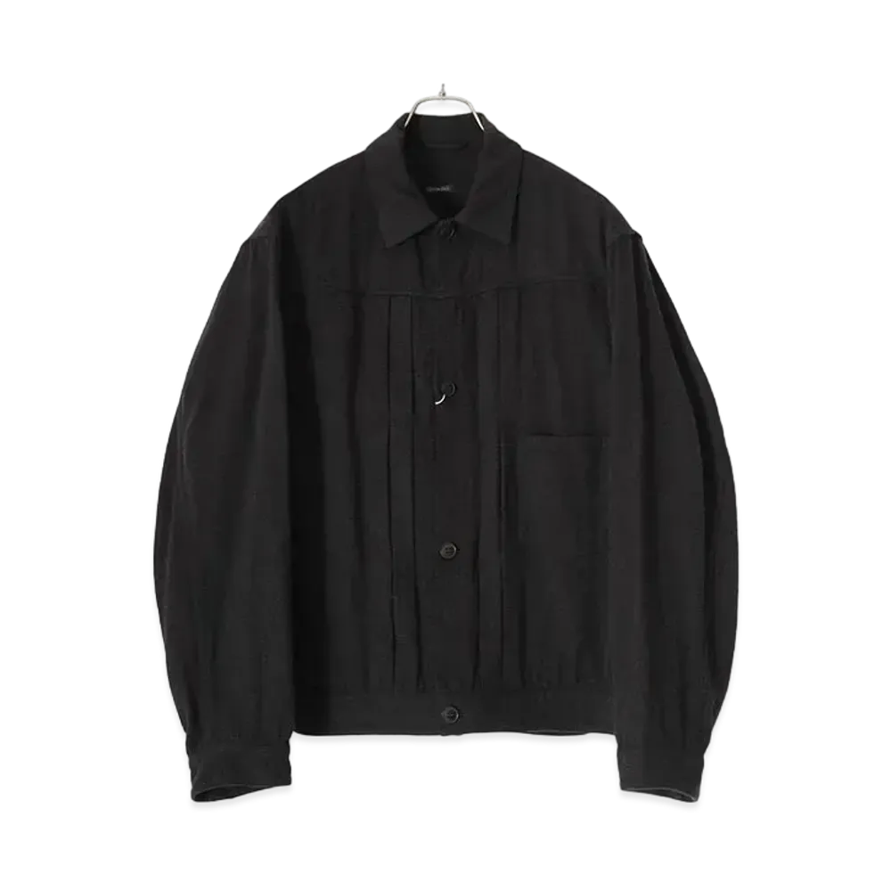 COMOLI Silk Nep Type -1st "Black"
