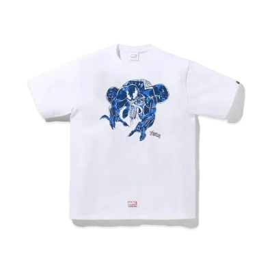 A BATHING APE x MARVEL VENOM TEE "White"