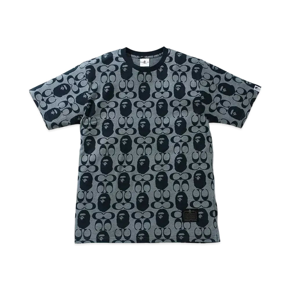 Bape × Coach Tee "Navy"