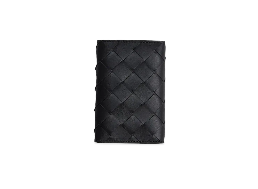 Bottega Veneta Key Case "Nero"