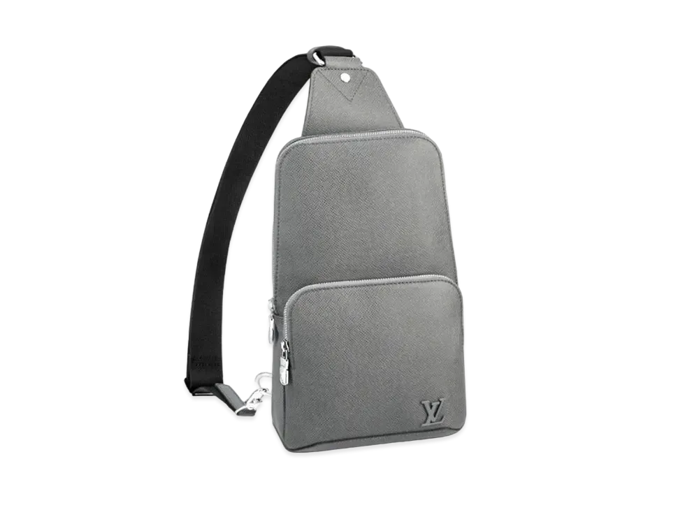 Louis Vuitton Avenue Sling Bag Taiga "Grey"
