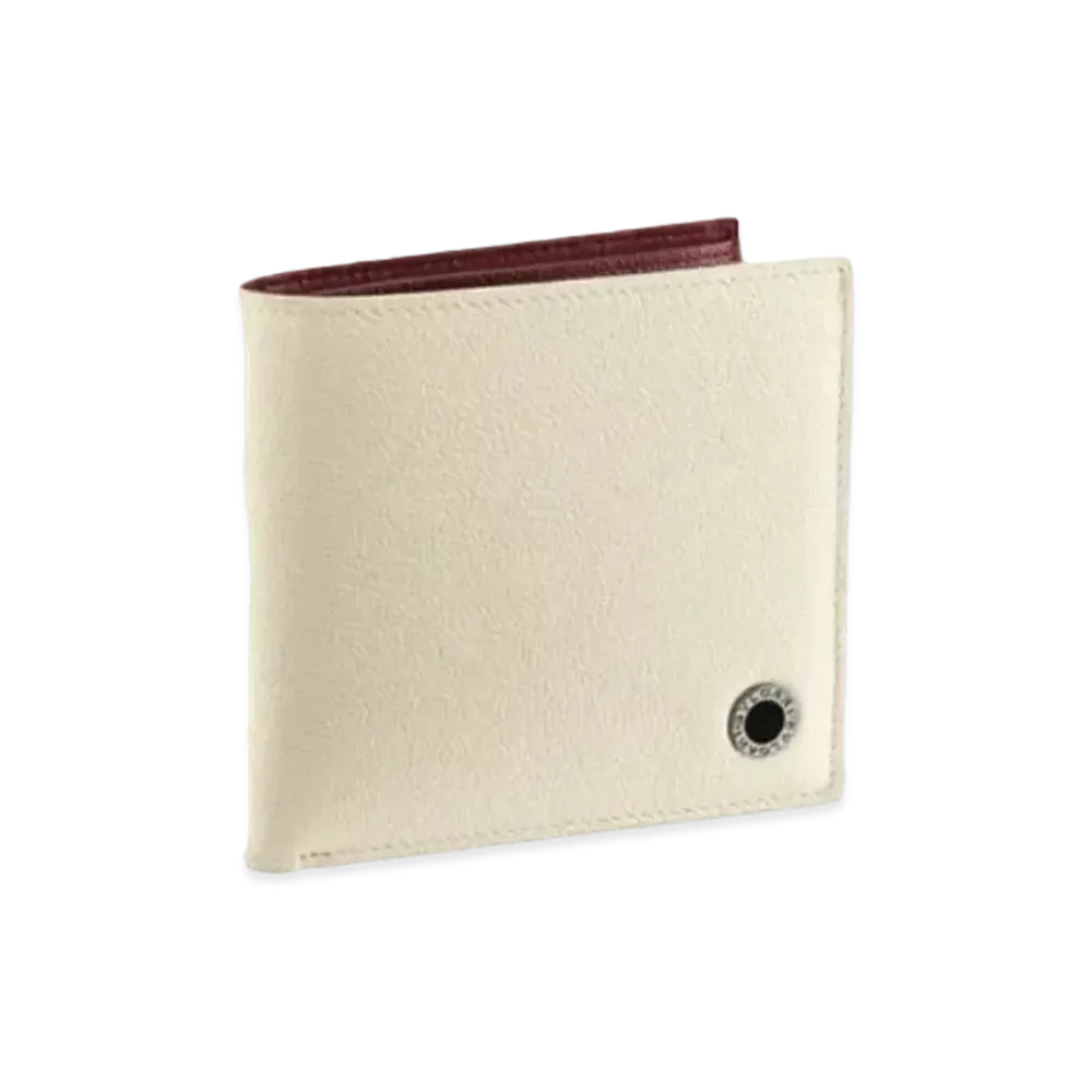 BVLGARI BVLGARI MAN Bifold Wallet "White"