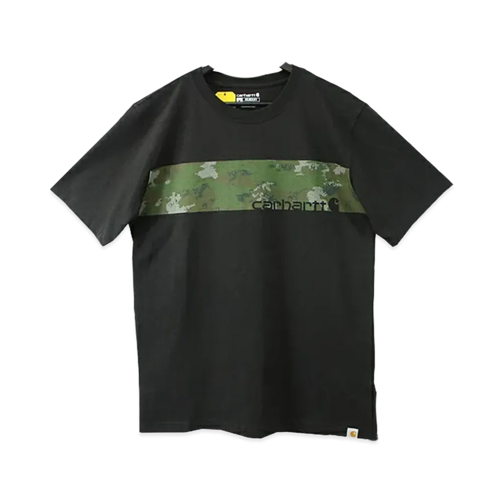 Carhartt Relaxed Fit Camo Graphic Short Sleeve T-Shirt "Black"