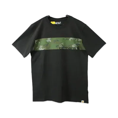 Carhartt Relaxed Fit Camo Graphic Short Sleeve T-Shirt "Black"