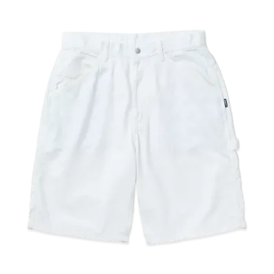NEIGHBORHOOD Denim Painter Short Pants "White"