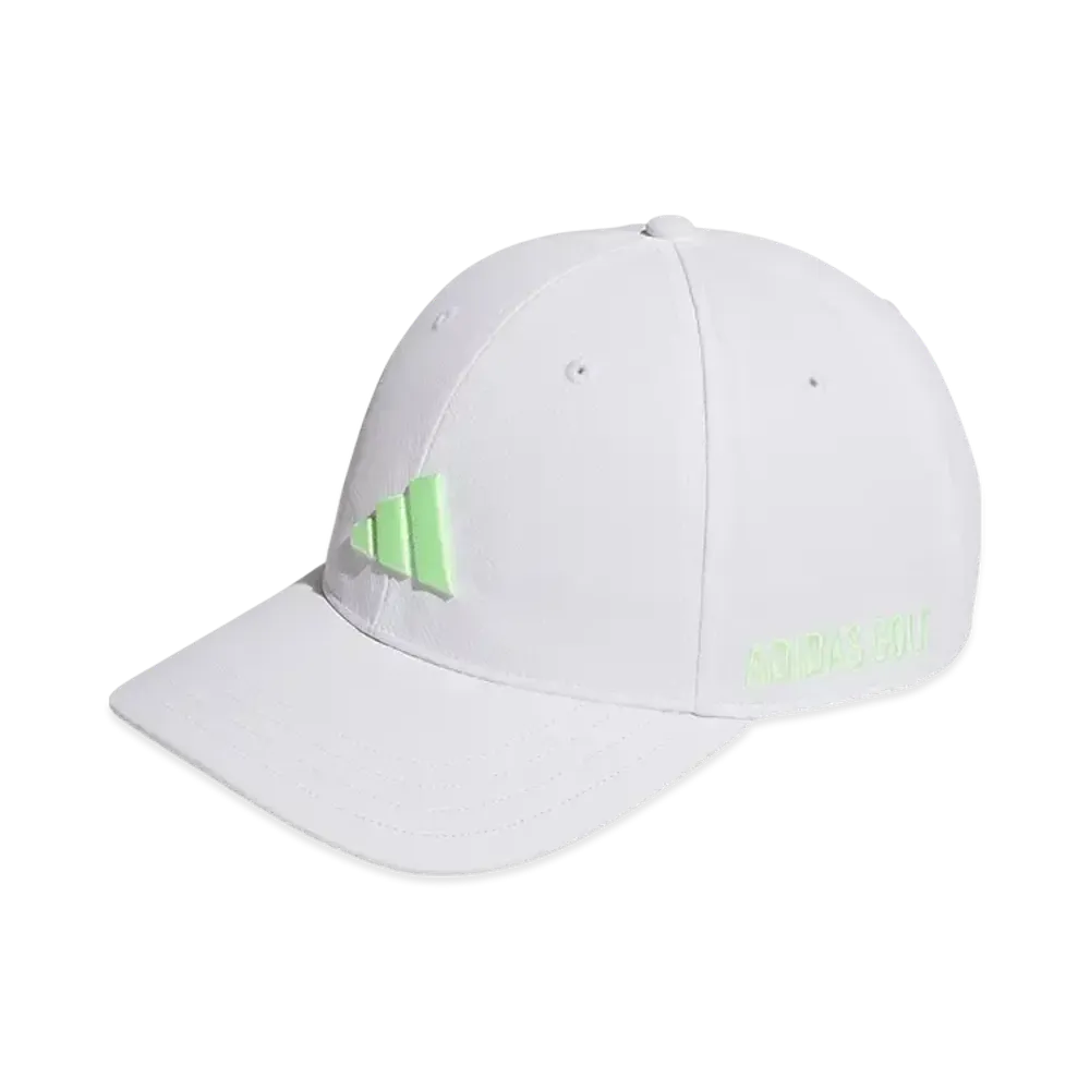 adidas Side Logo Cap "White/Green Spark"