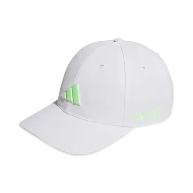 adidas Side Logo Cap "White/Green Spark"