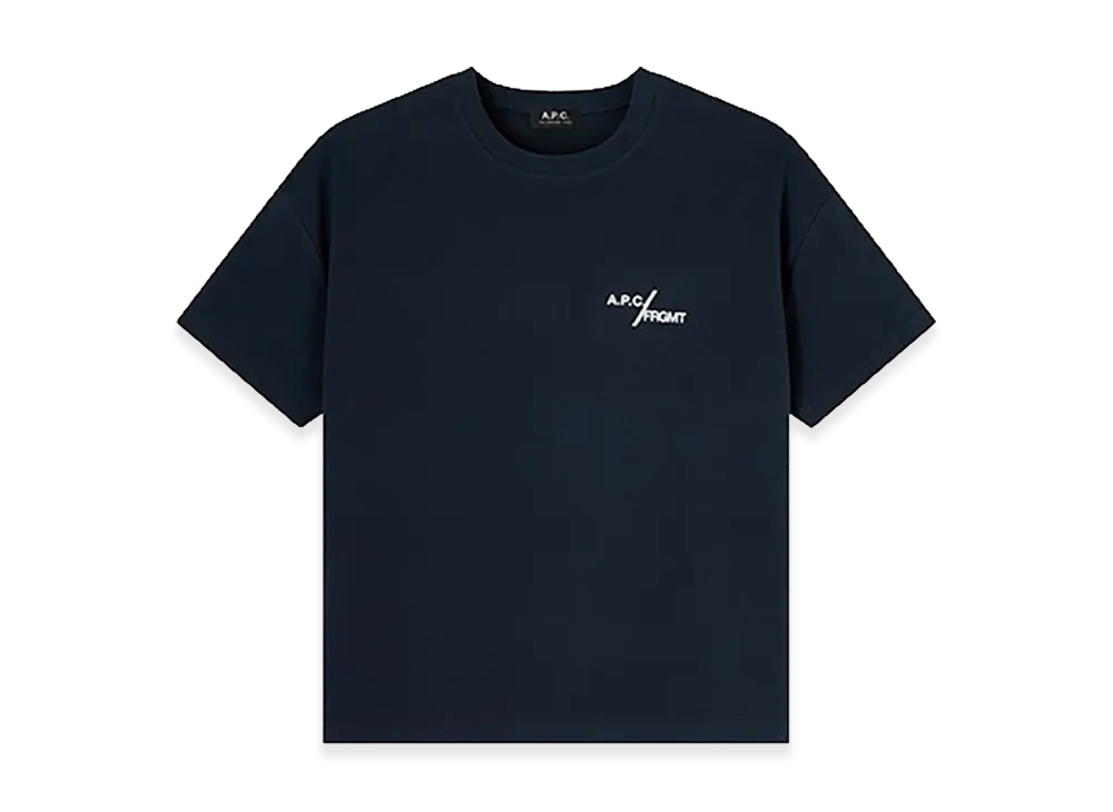 A.P.C. x Fragment Design T-Shirt Frgmt Print 1 "Navy"