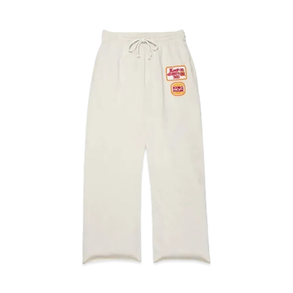 RECOGNIZE KOD SWEAT PANTS "BEIGE"