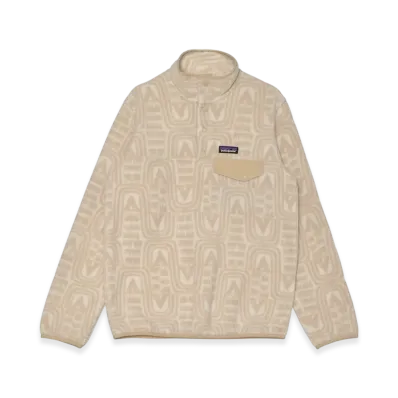 Patagonia Lightweight Synchilla Snap-T Pullover "Flow/Dyno White"