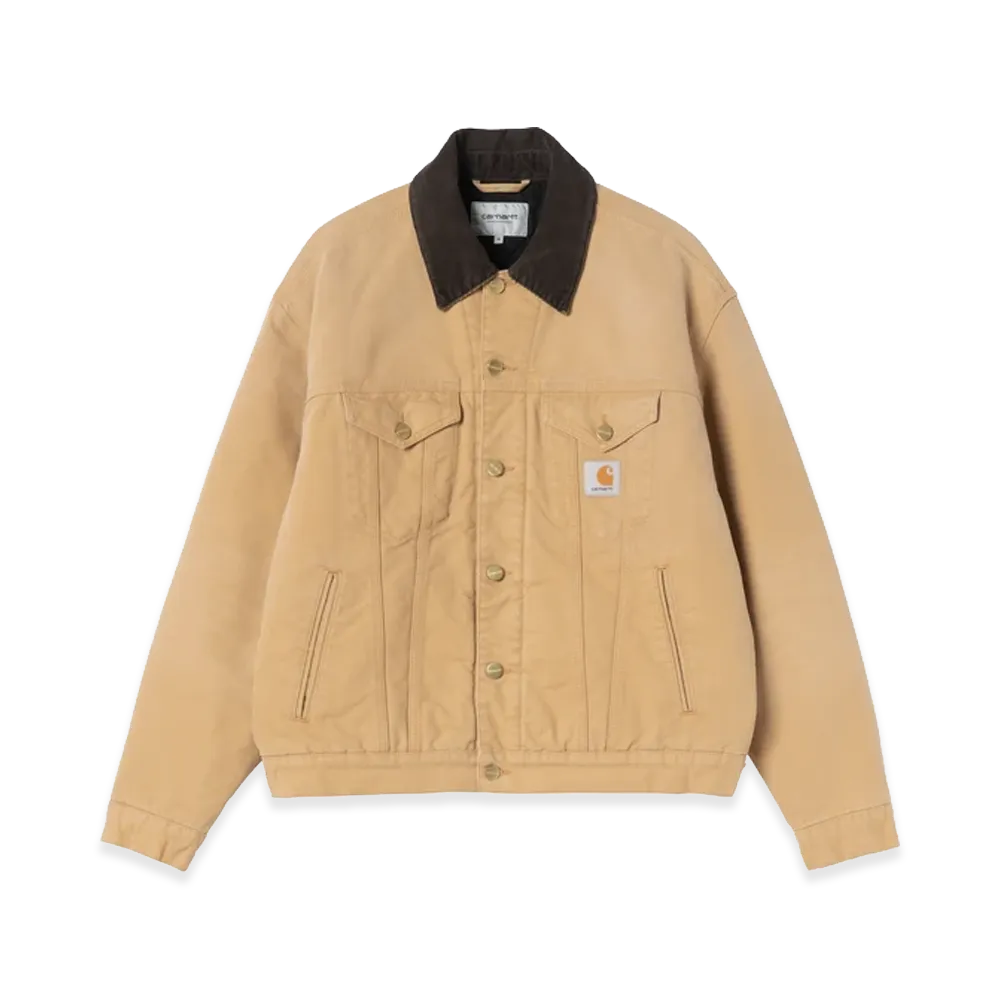 Carhartt WIP OG Trucker Jacket "WIP Dusty H/Tobacco/Stone Canvas"