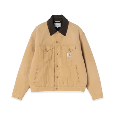 Carhartt WIP OG Trucker Jacket "WIP Dusty H/Tobacco/Stone Canvas"