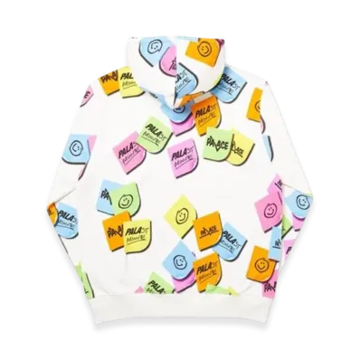 PALACE Palast Minute AOP Hood "White"