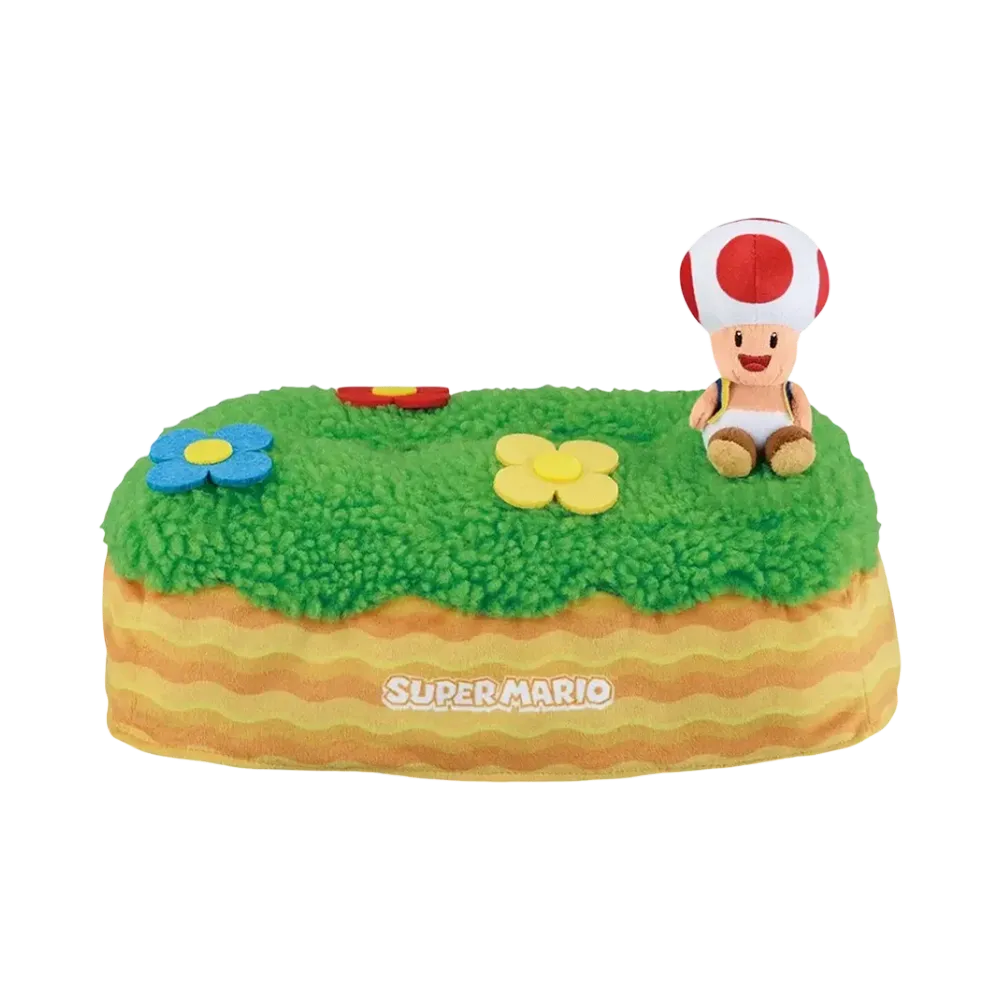 BANDAI "Ichiban Kuji" -Super Mario Always Together Mario & Friends- B Prize Toad tissue case