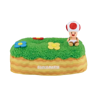 BANDAI "Ichiban Kuji" -Super Mario Always Together Mario & Friends- B Prize Toad tissue case