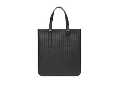 Bottega Veneta Leather Hand Bag "Black"