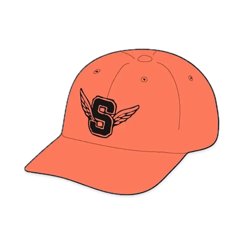 Supreme Wings Logo 6-Panel "Light Orange"